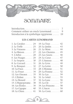 Coffret L'Oracle égyptien Lenormand
