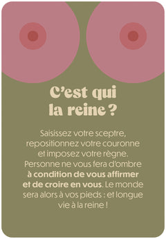 Le petit oracle des meufs décomplexées