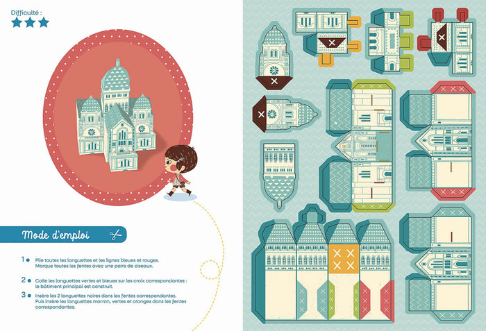 Mes monuments de Paris en Papertoys