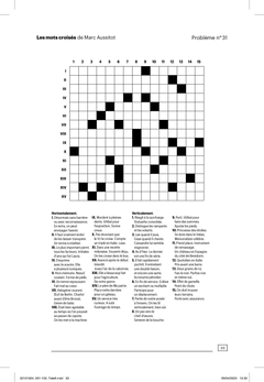 Les mots croisés Télérama N°6