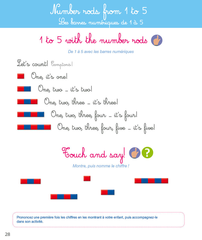 Mes cahiers ateliers Montessori spécial 1ères notions d'anglais