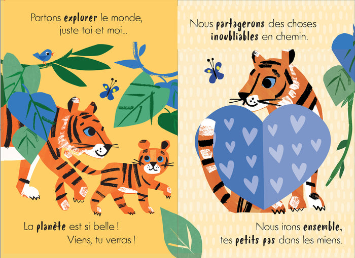 Tes petits pas dans les miens