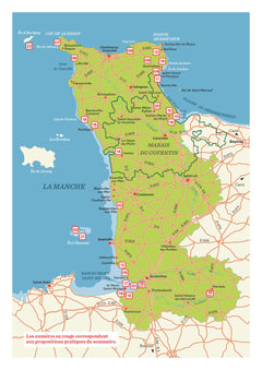 La Manche littorale - Les clés pour bien voyager: Presqu'île du Cotentin - Du Mont-Saint-Michel aux plages du Débarquement