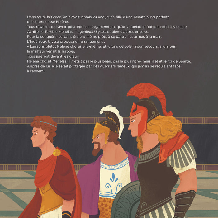 La mythologie - Hélène et le Cheval de Troie