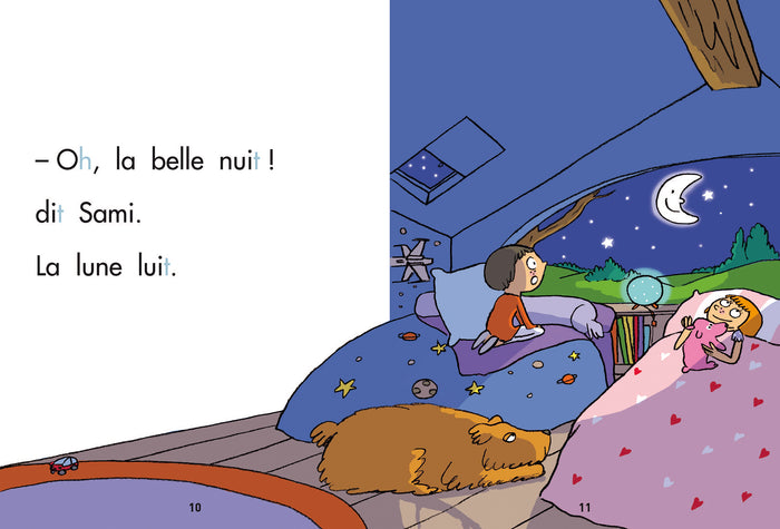Sami et Julie CP Niveau 1 La nuit