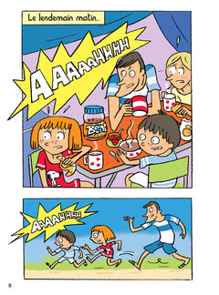 Sami et Julie BD : Enquête au camping