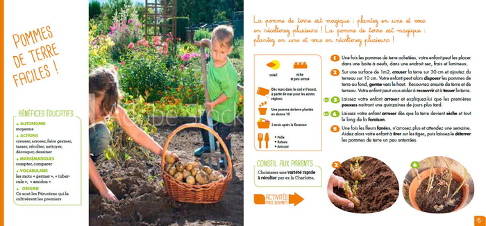 Je jardine, je grandis avec Montessori