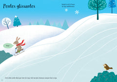 L'hiver en fête - Mes autocollants brillants