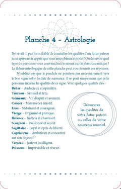 Coffret Pendule - Kit complet de divination