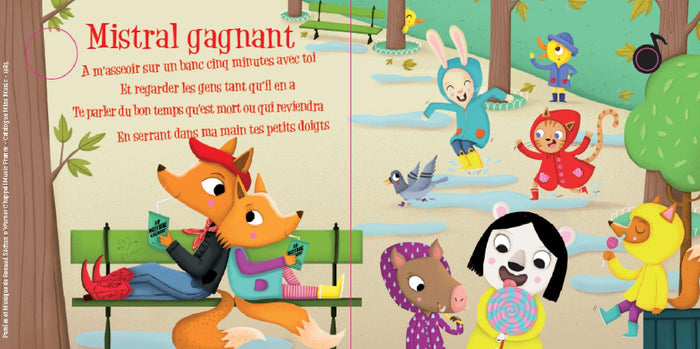 Livre musical - Mon premier Renaud