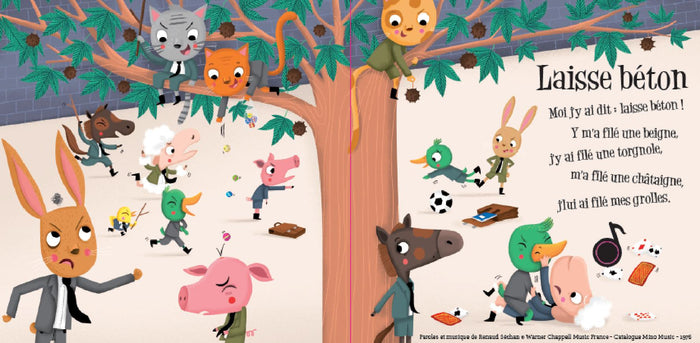 Livre musical - Mon premier Renaud