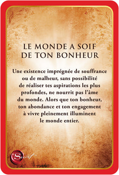 Le secret cartes de manifestation