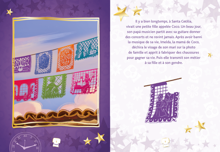 Coco - 5 minutes pour s'endormir - 12 histoires avec Miguel et Coco - Disney Pixar