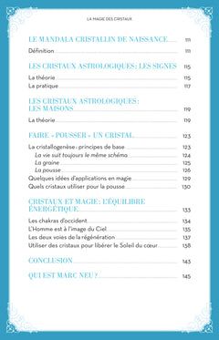 La magie des cristaux
