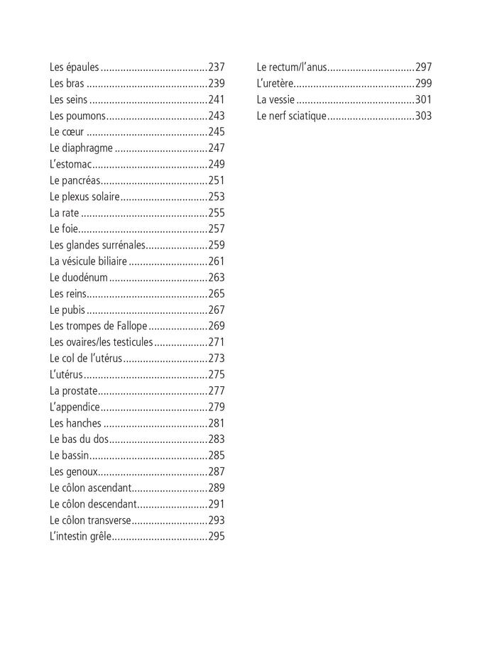 La petite encyclopédie des points de guérison