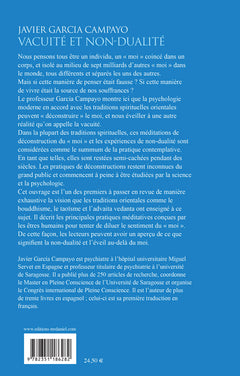 Vacuité et non-dualité - Méditations pour déconstruire le moi