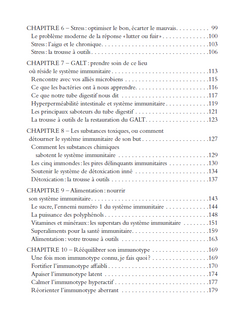 A chacun son système immunitaire