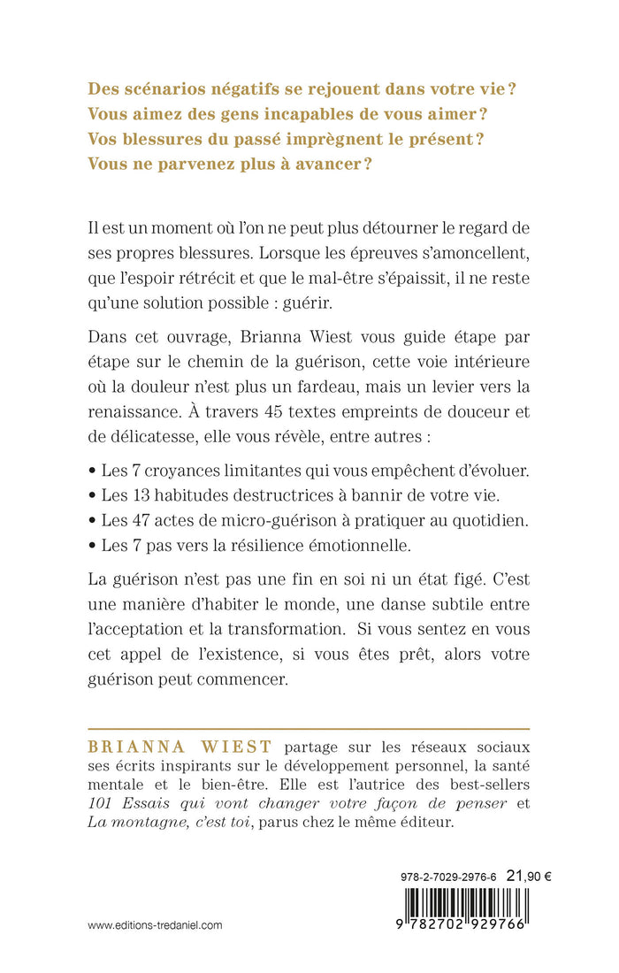 Quand vous êtes prêt, la guérison peut commencer