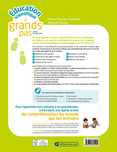 Education scientifique à grands pas -PS-MS-GS