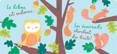Mes amis de la forêt - Livre en tissu pour bébé