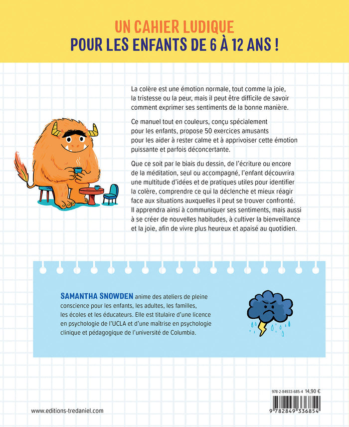 Apprivoiser sa colère - Cahier d'activités pour les enfants