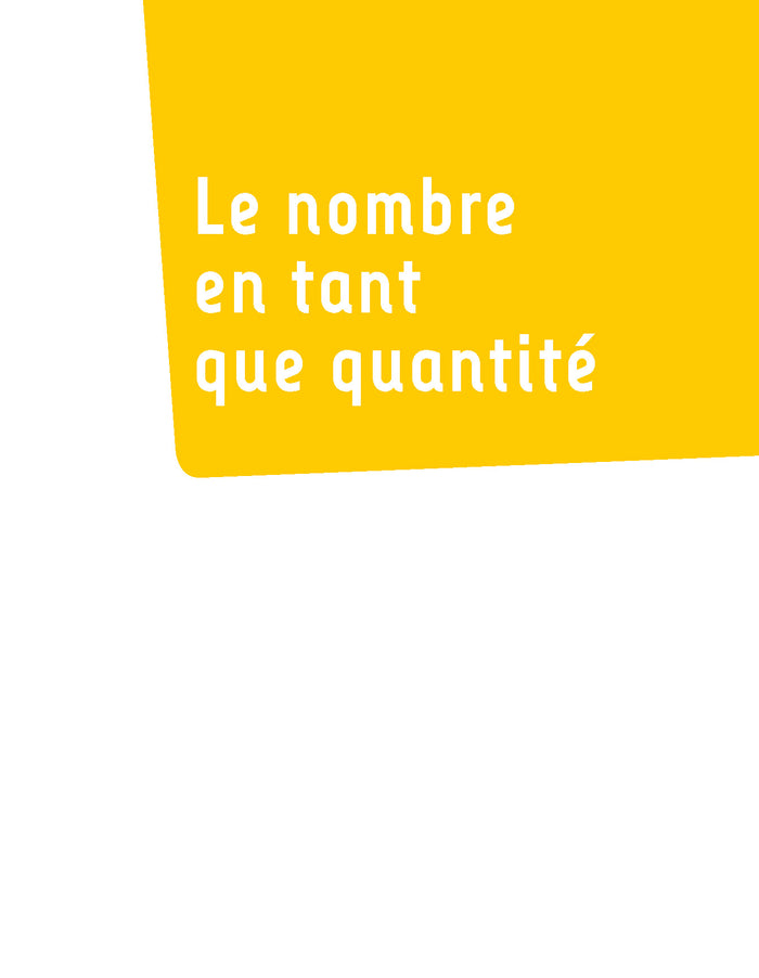 Enseigner le nombre à l'école maternelle PS, MS, GS