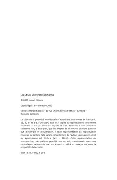 Les 12 Lois Universelles du Karma