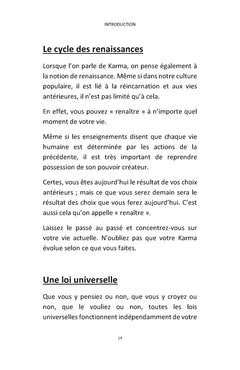 Les 12 Lois Universelles du Karma