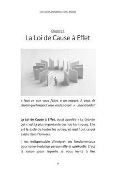Les 12 Lois Universelles du Karma