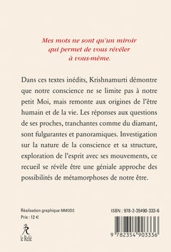 Réponses inédites - Aux origines de la conscience