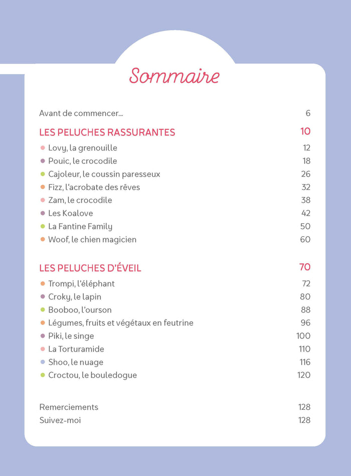 Mes doudous sensoriels