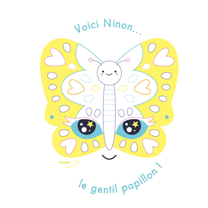 Mes masques à décorer avec des strass - Fées et licornes