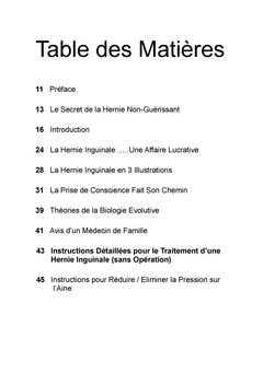 Traitement d'une Hernie Inguinale Sans Opération!