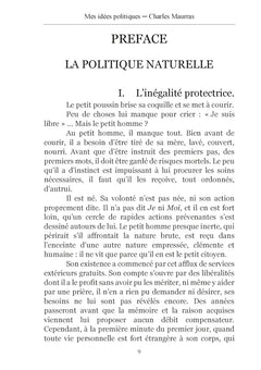 Mes idées politiques - Charles Maurras -1937