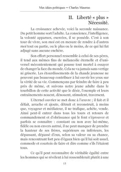 Mes idées politiques - Charles Maurras -1937