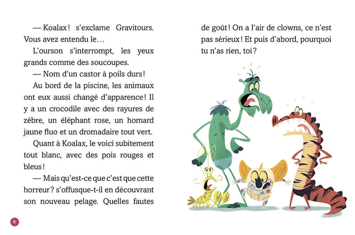 La fantastique ligue des animaux méga cools - Panique à la piscine