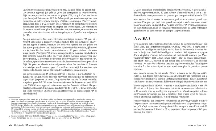 Guide de l'IA en entreprise