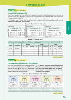Toutes les matières - Bac Pro AGOrA