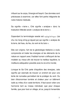 Sa Ché: l'art tibétain de la géobiologie