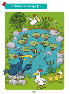 Cocorico je sais lire... et compter ! Cahier de calcul avec les P'tites Poules GS CP