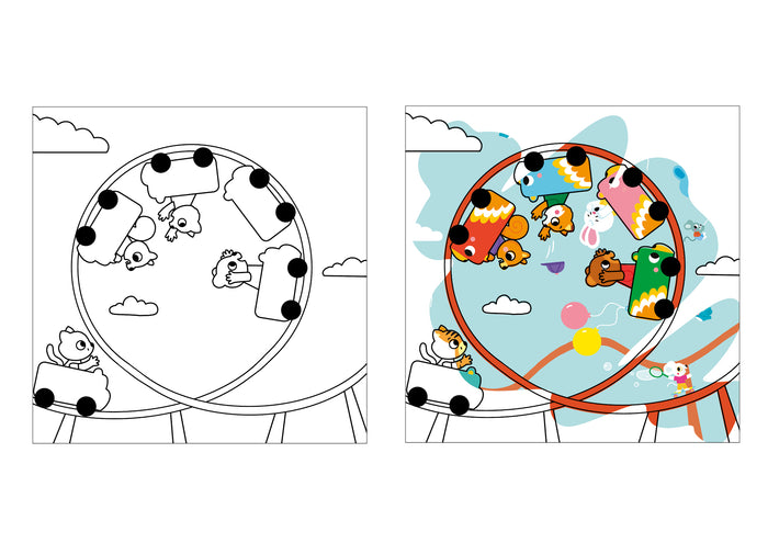 Pinceau magique – Les manèges