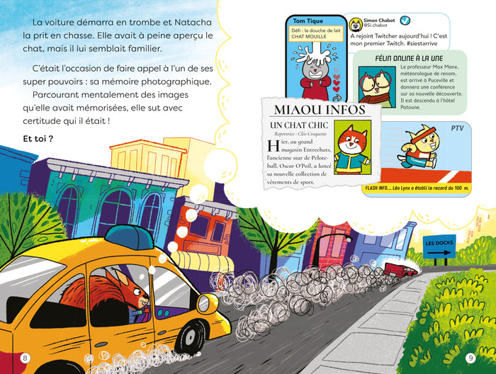 Superécureuil et le faiseur de pluie - Histoires à énigmes