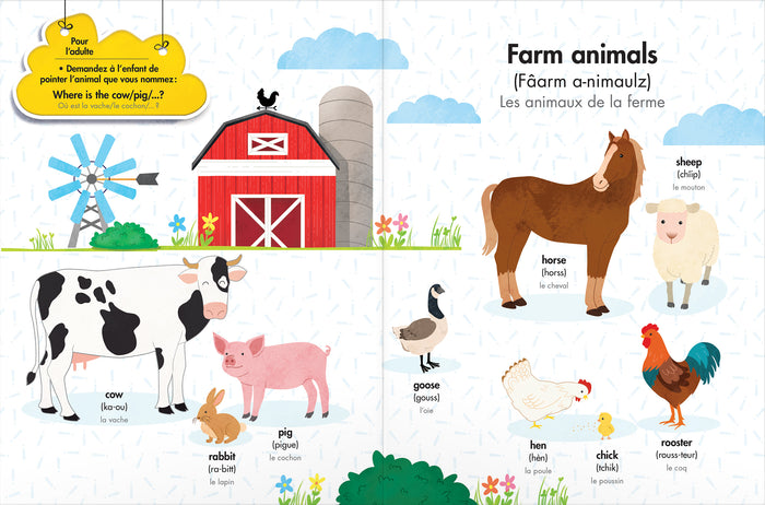 Mes premiers mots en anglais