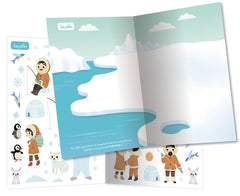 250 autocollants autour du monde