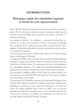 Les chandeliers japonais