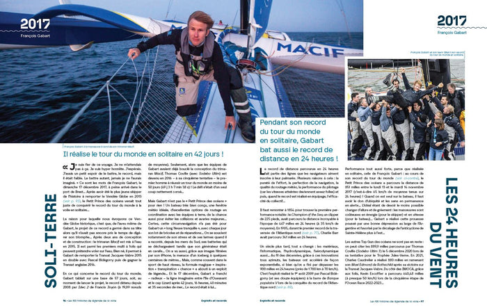 Les 100 histoires de légende de la voile