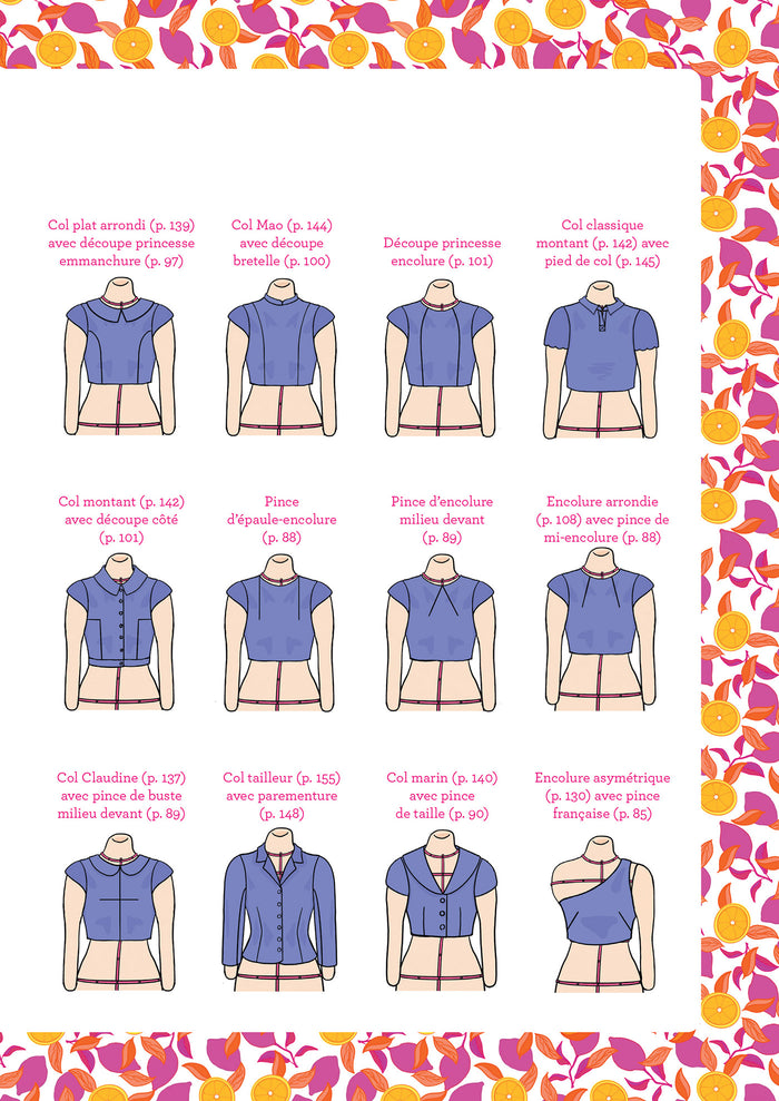 J'ajuste mes patrons comme je veux ! - Spécial Bustes et cols