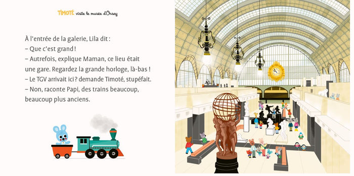Timoté visite le Musée d'Orsay