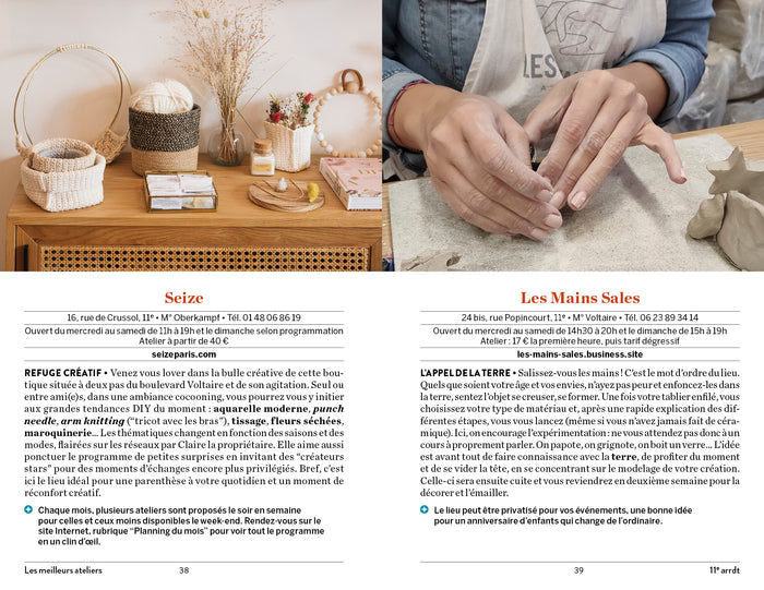 Paris DIY (Do it yourself) - Les meilleures ateliers et fournisseurs pour libérer sa créativité