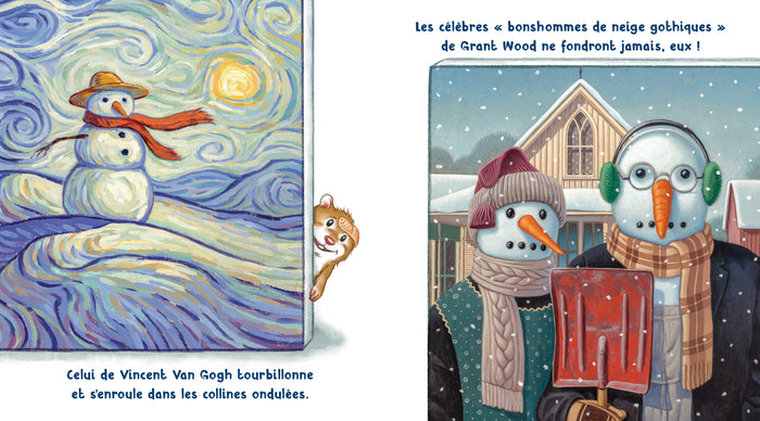 Dessine-moi un bonhomme de neige